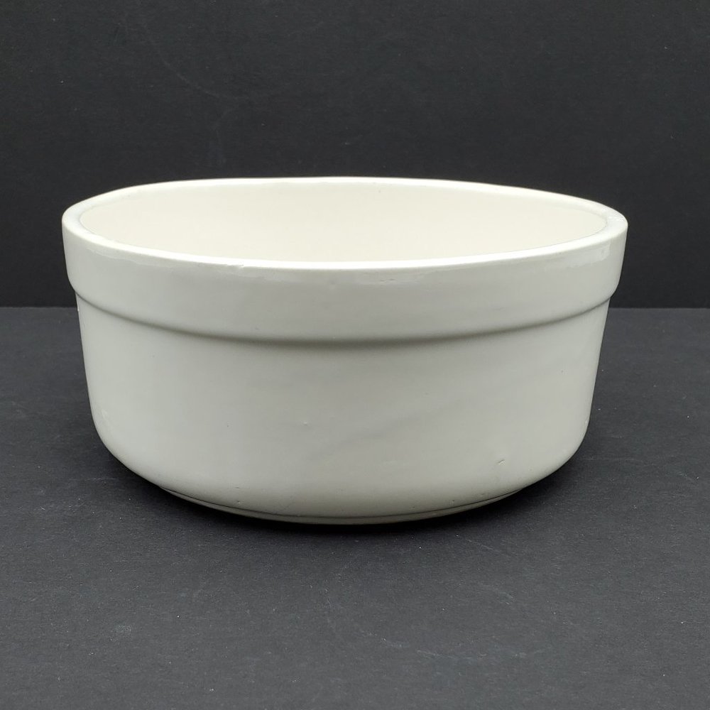 McCoy Vegetable Patch Bowl White Bowl Vegetables Decal Pepper Tomato - Picture 7 of 9
